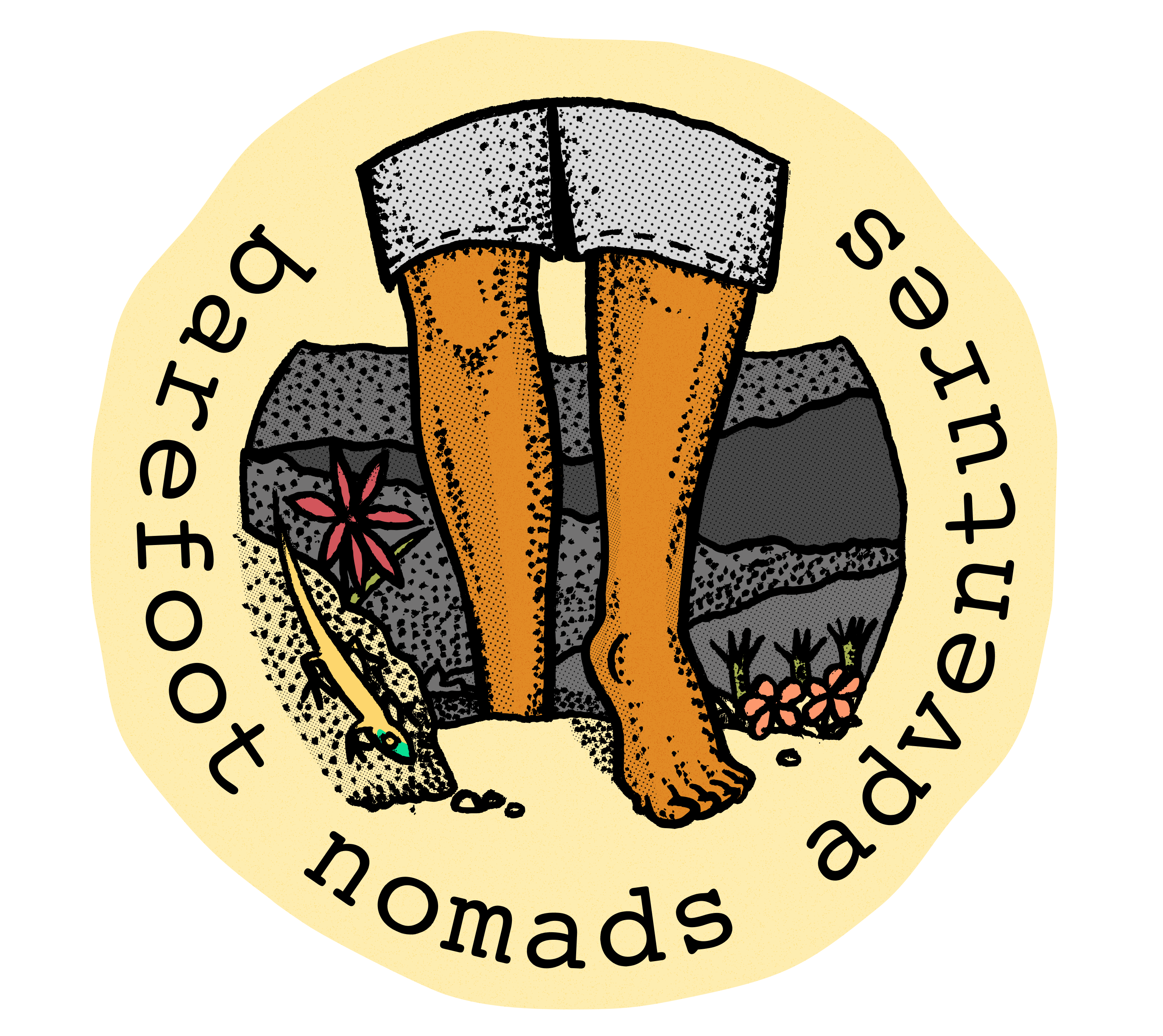 Barefoot Nomads Adventure Logo